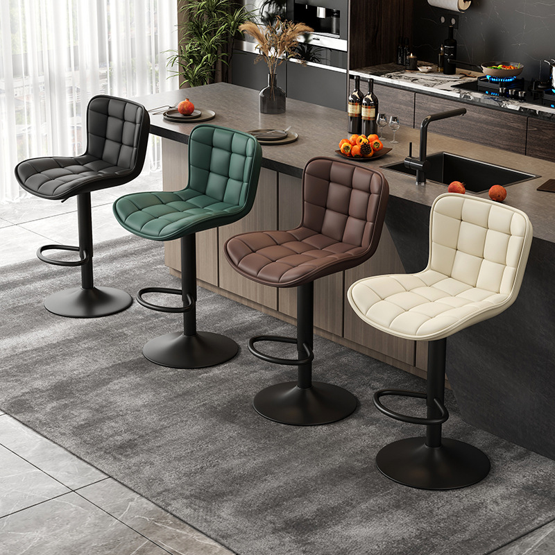 Bar Chair Home Liftable Rotating High Stool Bar Stool Front Desk Cashier Chair Modern Simple Bar Chair