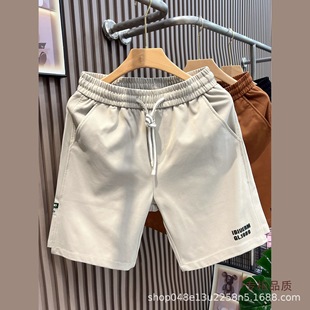 American Retro Shorts Men's Summer 2025 New Loose Trendy Brand Casual Sports Pants Mid-Length Trendy Five-Point Pants