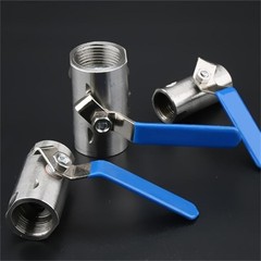 Stainless steel Cantonese ball valve, internal tooth valve, internal thread straight-through type Q11F-16P4, 6/16 DN15, thickened