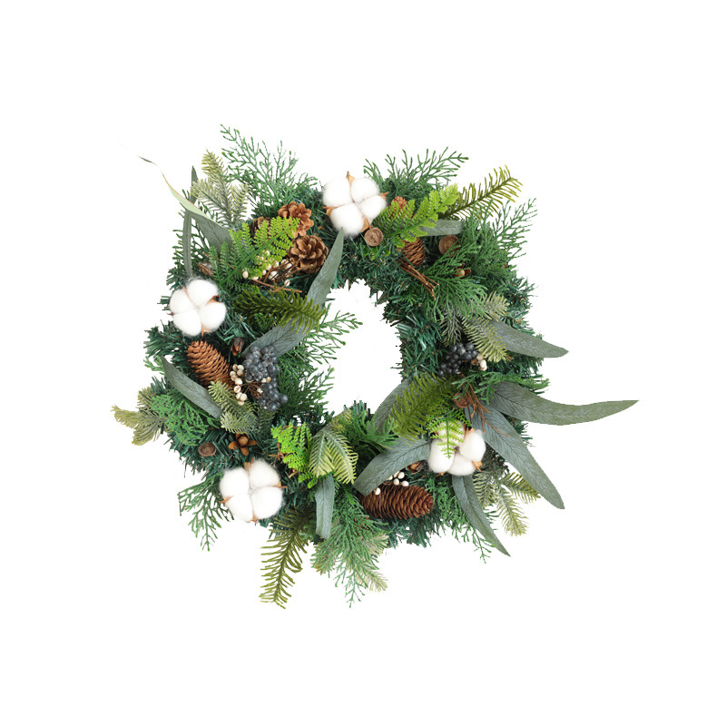 Qingqin transfronteriza decoraciones navideñas puerta guirnalda rodajas de limón decoración guirnalda navideña decoración de primavera al por mayor