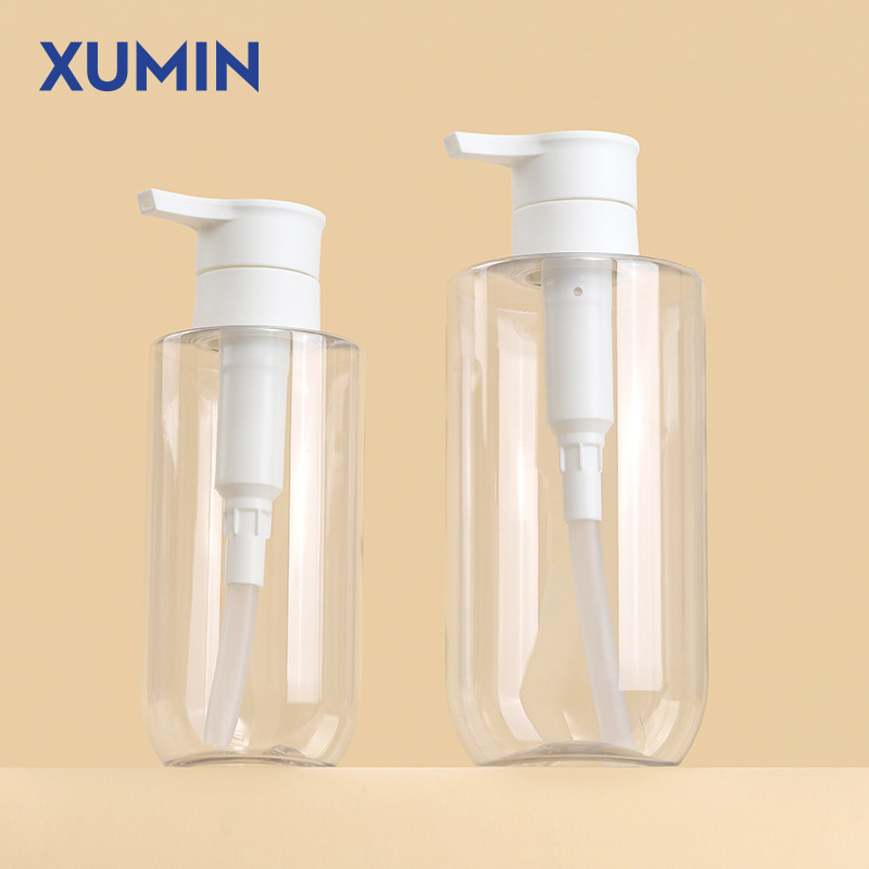 Nuevo producto de limpieza de presión bomba botella de cabeza de 500ml botella de champú de baño botella de acondicionador 300ml botella