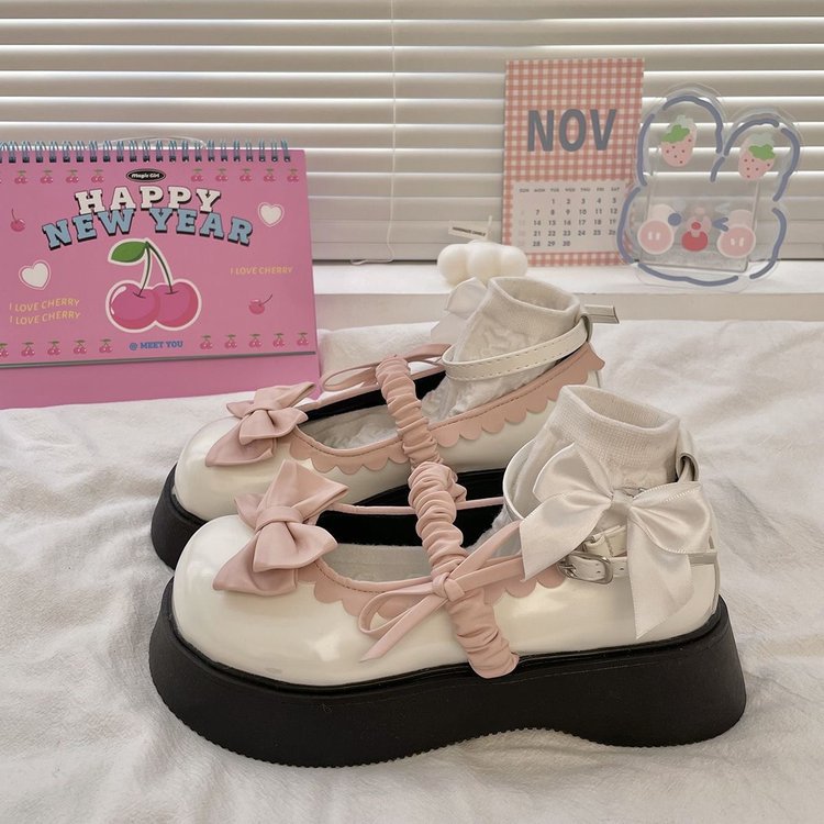 Retro Mary Jane plataforma altura aumento mocasines 2024 nueva moda casual todo partido slip-on Norita zapatos de mujer