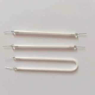 直径3mm 4mm 5mm 净化器用365nm光触媒冷阴极紫外线灯管