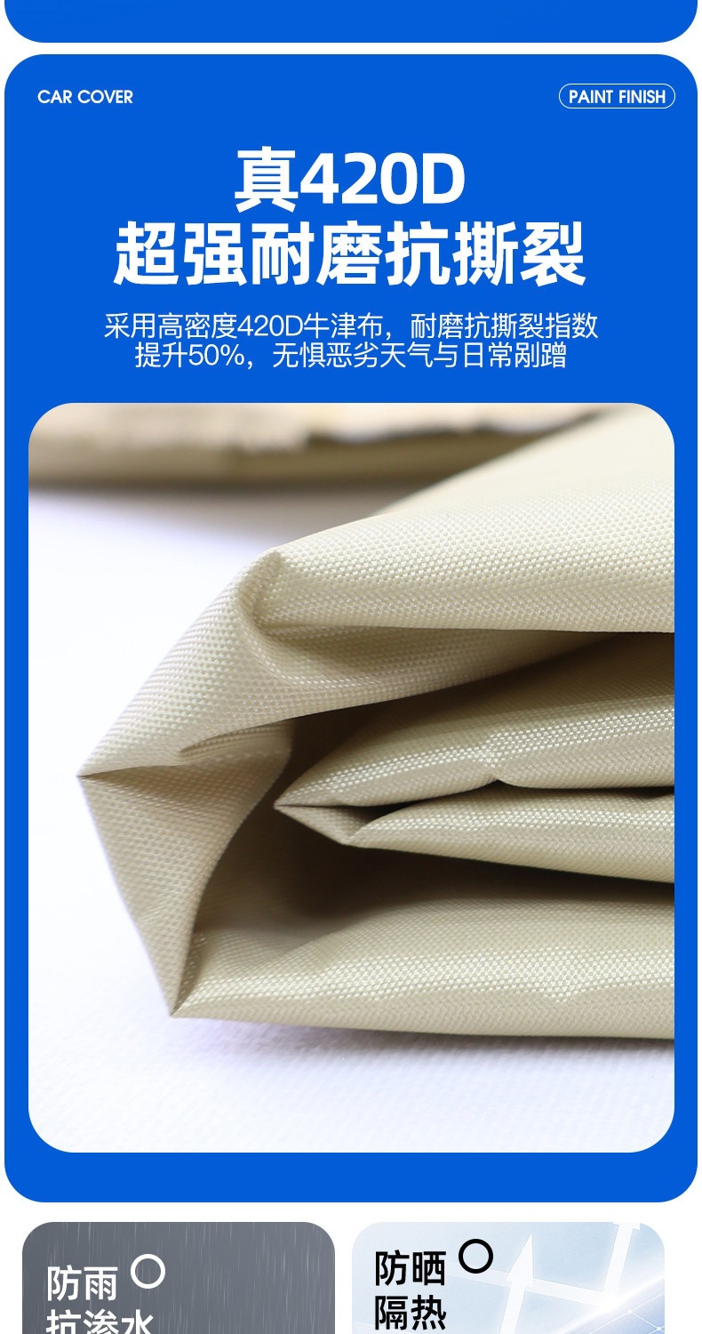 Car Cover, Sun Protection, Rainproof, Heat Insulation, Sunshade, Oxford Cloth Car Cover, Winter Thickened Car Cover, Car Cover, Outer Cover