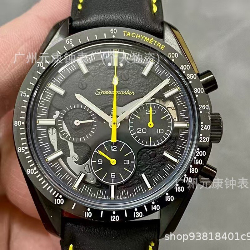 Oujia Apollo series high-quality 3861 movement multifunctional chronograph automatic mechanical men's waterproof watch Oujia Apollo series high-quality 3861 movement multifunctional chronograph automatic mechanical men's waterproof watch