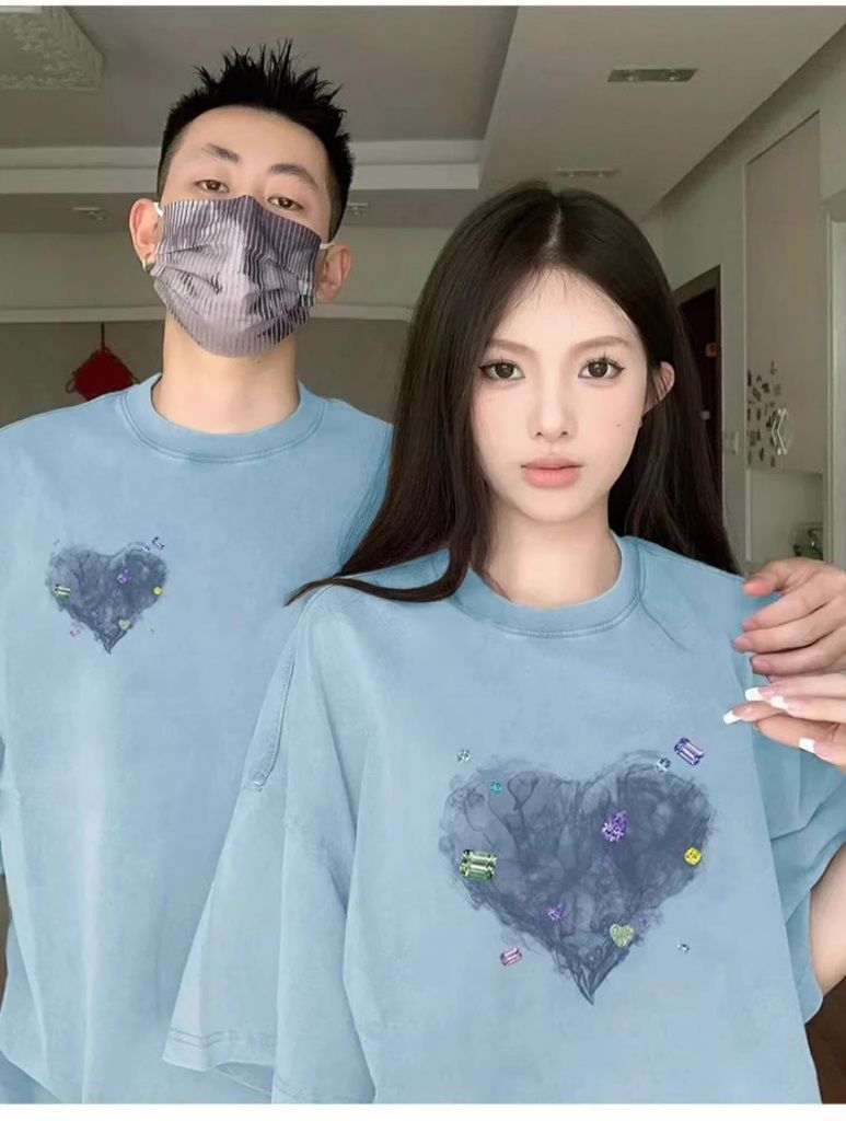 Single piece light blue men's