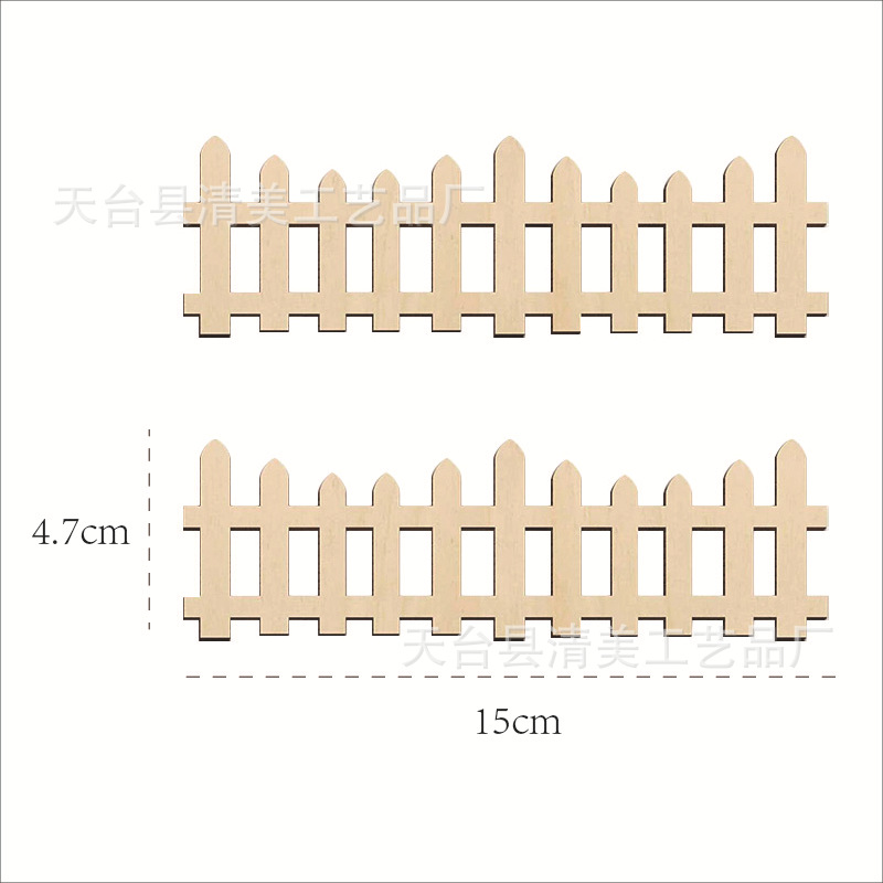 Mini valla de habitación decoración creativa de bricolaje valla de micro paisaje decoración pequeña