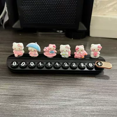 New standing KT cat number Nömrəli dayanma kartı - kt-cat-sisters-black-aromatherapy-stop-sign