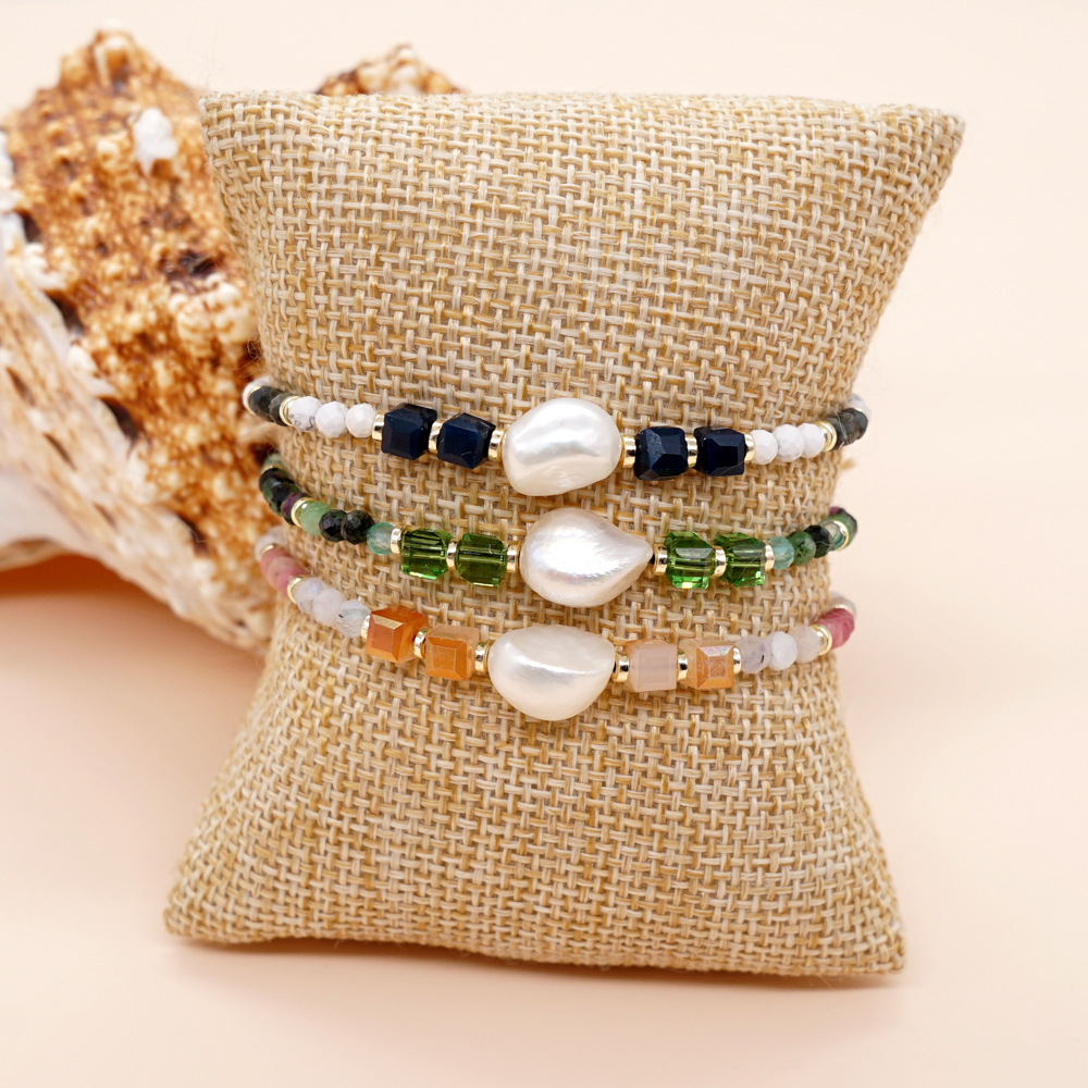 Bohemian Multicolor Beaded Pearl Plating Womenu0027S Bracelets 1 Piece