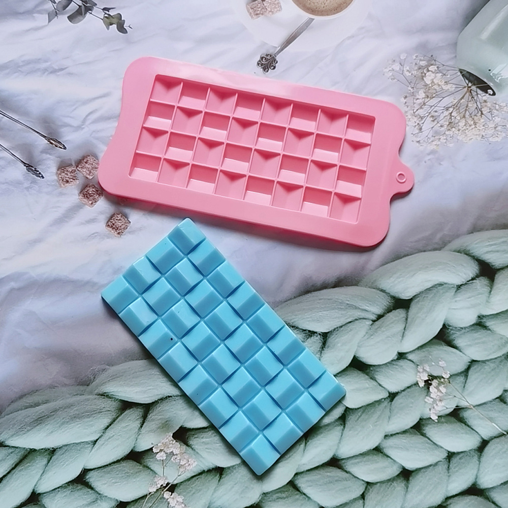 Silicone chocolate triángulo 161 galletas molde de silicona postre molde de hielo horneado pastel harina de arroz