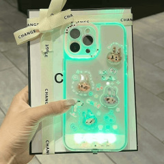 外国貿易立体フィギュア付き、iPhone17ProMax、iPhone16、iPhone15対応、全面保護、耐衝撃ケース