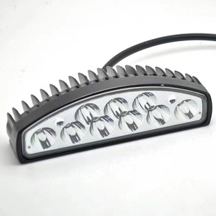 30W Yellow and White Light Led Car Spotlight 3-Inch 8D Two-Color Front Bumper Fog Light Truck Pickup Suv Modified Work Light