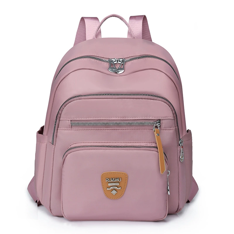 Capacious backpack, fashionable nylon shoulder bag, high-quality style