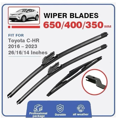Suitable for Toyota C-Hr Chr 2016-2023 26 +16+14 Front Wiper Blade Chr Wiper Wiper