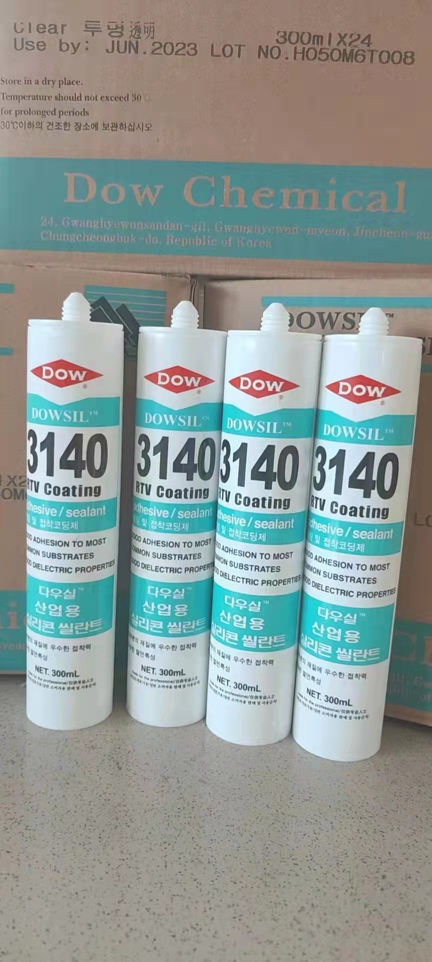 杜邦DOWSIL3140半透明粘合剂涂料 单组分、流动性粘合剂