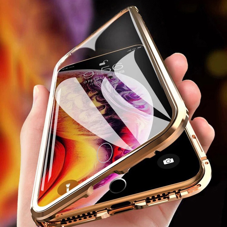 Suitable for Samsung S25Plus Double-Sided Magnetic Phone Case Note20 Metal S24 Protective Cover A16A53 Glass Suitable for Samsung S25Plus Double-Sided Magnetic Phone Case Note20 Metal S24 Protective Cover A16A53 Glass