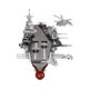 Compatible with Lego China Military Building Blocks 003 Aircraft Carrier Fujian Ship 1 m Large Assembled Chenghai Toy