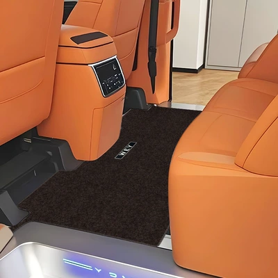 Universal Foot Pad Floor Mats Wei Pai Alpine 7 - medium-row-brown-imitation-cashmere-material-standard