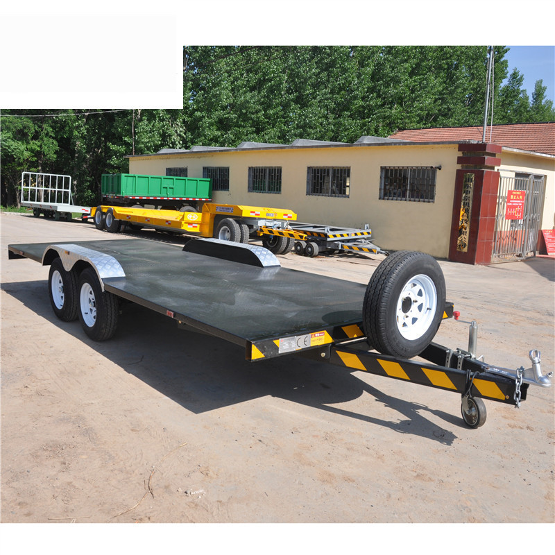 2.5吨汽车拖车 空压机运输拖车 机组电机设备运输拖车 平板拖车