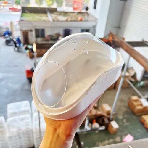 Hamster golden bear bathroom toilet two-in-one mouse transparent acrylic anti-side leakage pet supplies avoidance