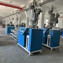 环型金属波纹管PVC包覆设备/不锈钢编织燃气管PE包塑生产线
