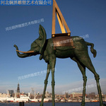大象胜利的号角青铜雕像巨象双翼雕塑elephant bronze sculpture