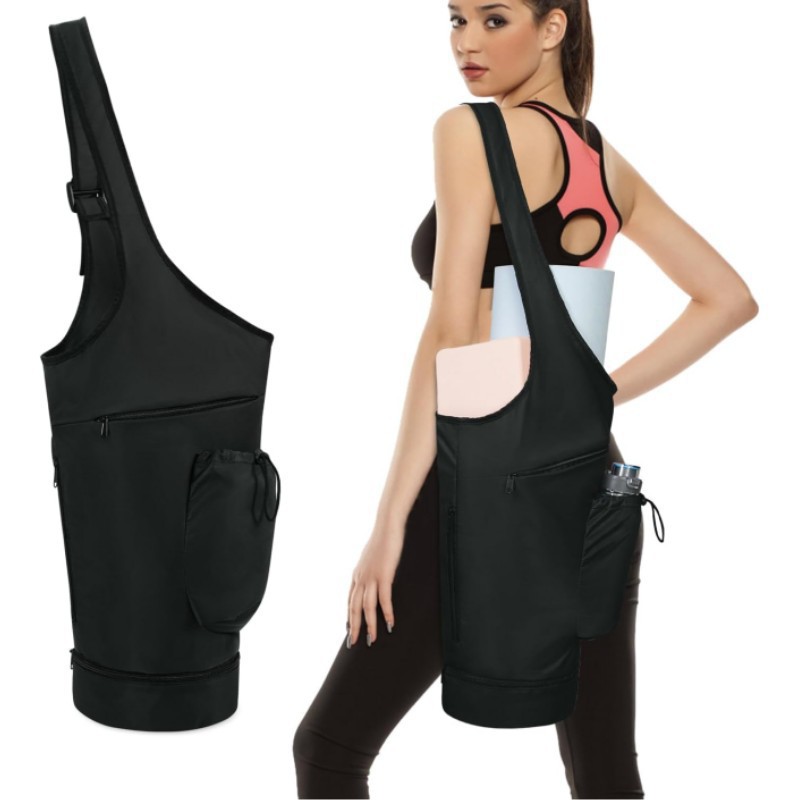 Amazon nueva estera de yoga mochila portátil bolsa de equipaje de viaje multifuncional bolsa de fitness deportiva bolsa de esterilla de yoga