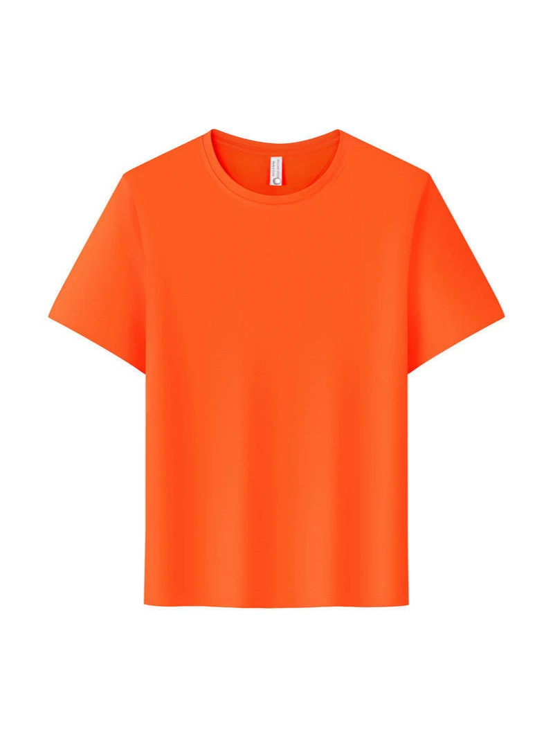 Camiseta cultural de cuello redondo de publicidad Disan algodón antibacteriano ropa deportiva de trabajo de verano de secado rápido camiseta de manga corta logotipo personalizado