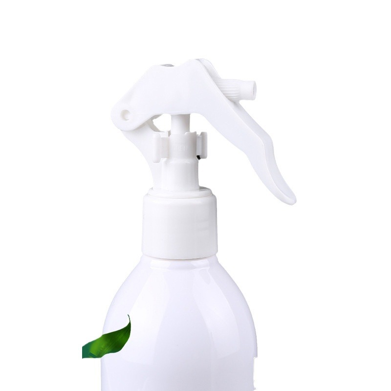 En stock al por mayor botella de spray de ratón 300ml botella de spray cosmético blanco botella de plástico para mascotas