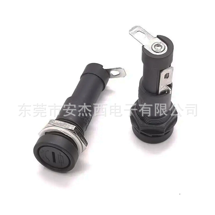 6x30mm保险丝座250V15A R3-9保险丝座适用于陶瓷管和玻璃管保险丝