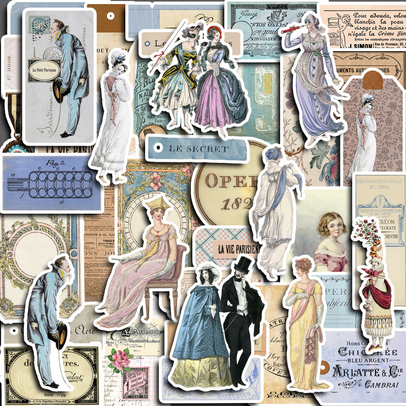 Retro Background Stickers collection feature image