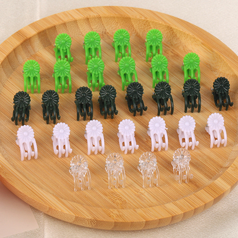 Gardening Shaped Phalaenopsis Clips, Plant Support Clips, Orchid Fixing Small Flower Stand Support Rods, Fresh Korean Style
