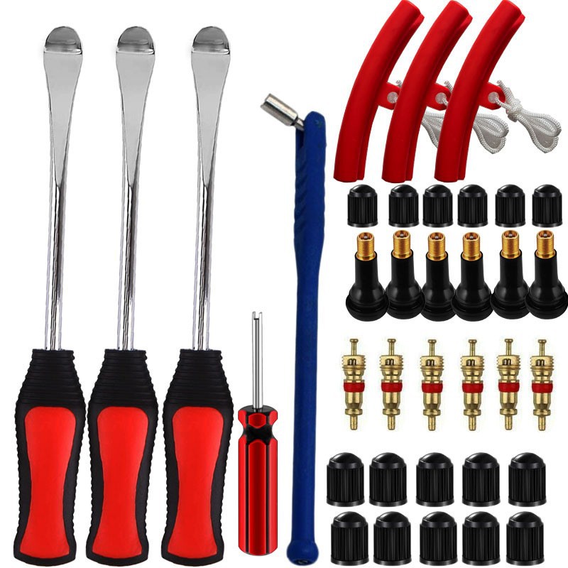 汽车多功能轮胎撬棒 扁撬板撬棍杆扒胎钢圈保护套 摩托车修理工具