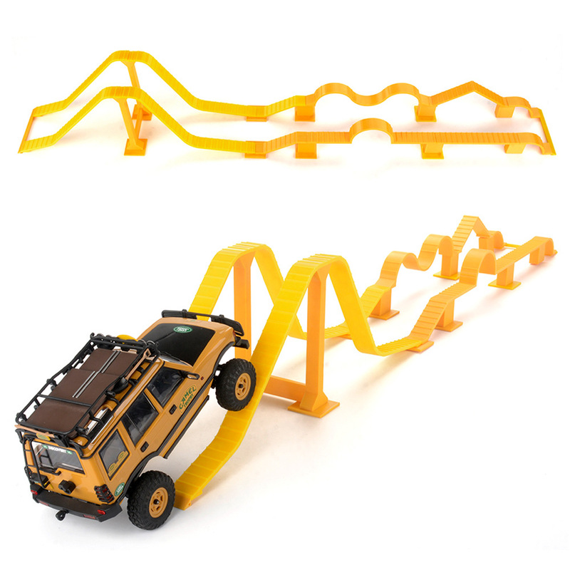 Rc Remote Control Model Car 1/24 1/18 Climbing Track Artificial Roadblock Scene Obstacle Steep Slope Trapezoidal Bridge