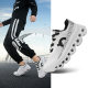 Summer flying woven shoes mesh breathable shock-absorbing running shoes men's shoes sports fashionable shoes all-match daddy shoes fashionable fashionable fashionable shoes men