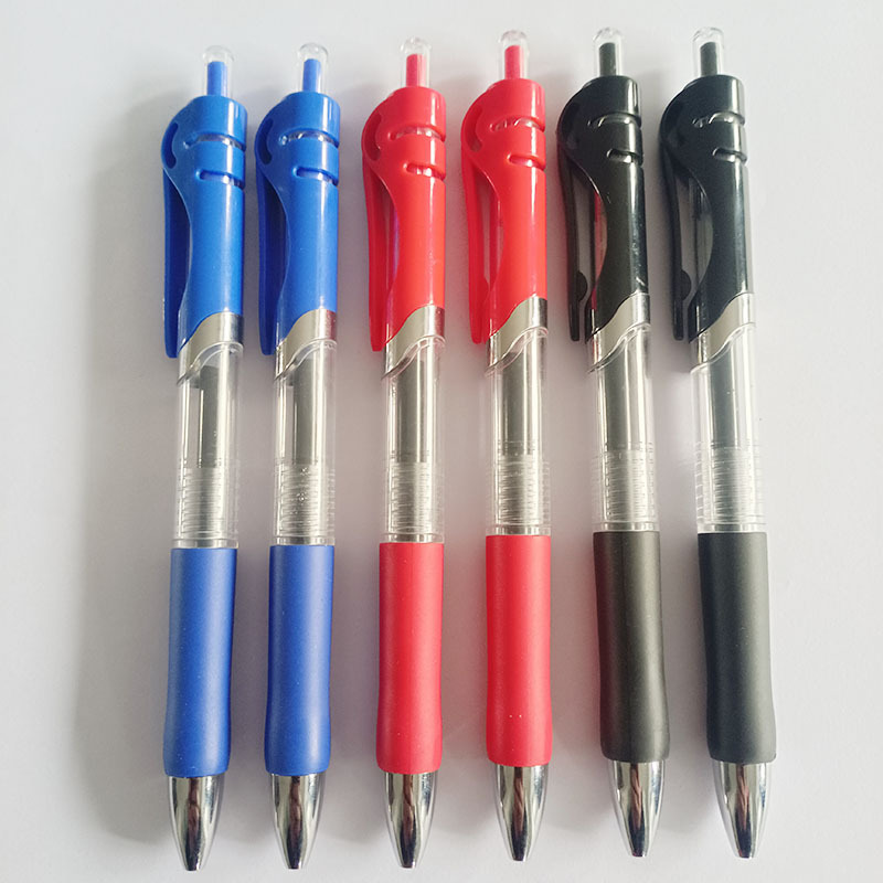 Press the Gel Pen for Students to Use Black Carbon Signature Press Ball Press Type 0.5 High-End Office Pen