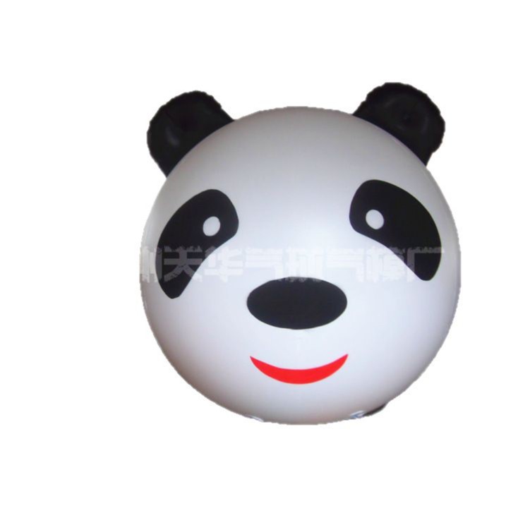 Fábrica al por mayor de PVC de dibujos animados globo de aire Panda modelado simulación animal globo de aire