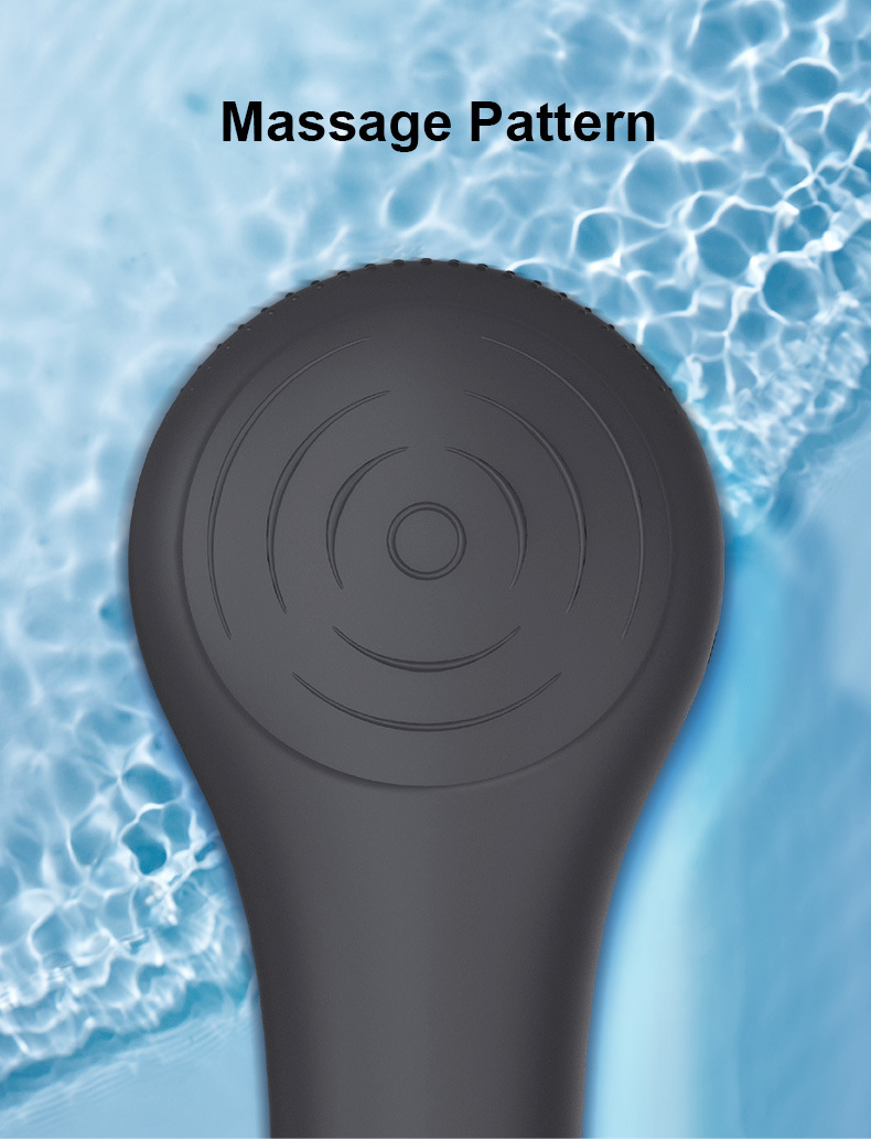 New Temperature Sensing Silicone Facial Cleansing Brush/Cross-Border Hybrid Facial Cleansing Brush