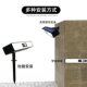 Solar energy flash red and blue road barrier light construction signal light night light outdoor garden wall decoration courtyard wall light