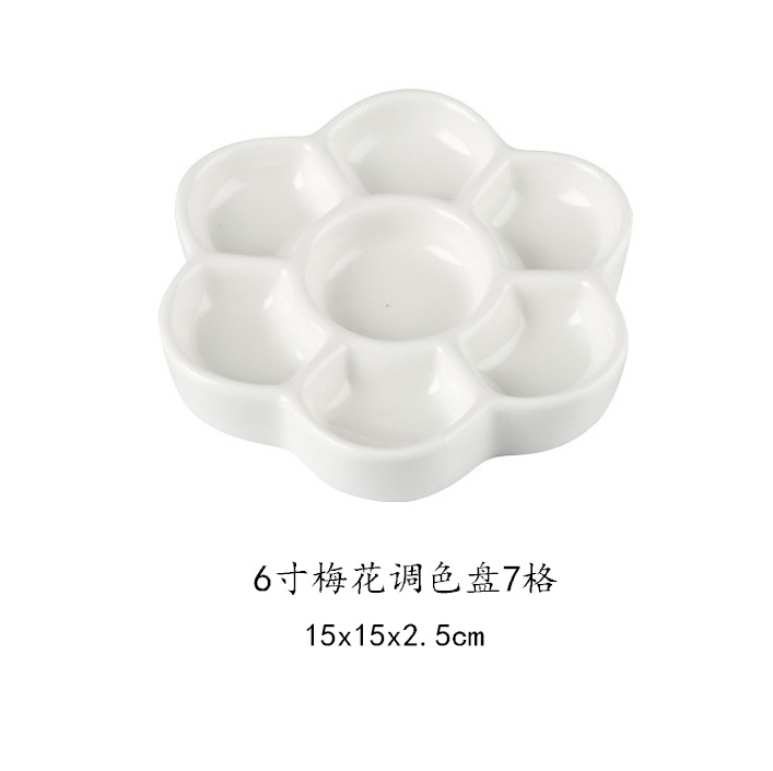 6-inch Plum Blossom Palette 7 rejilla