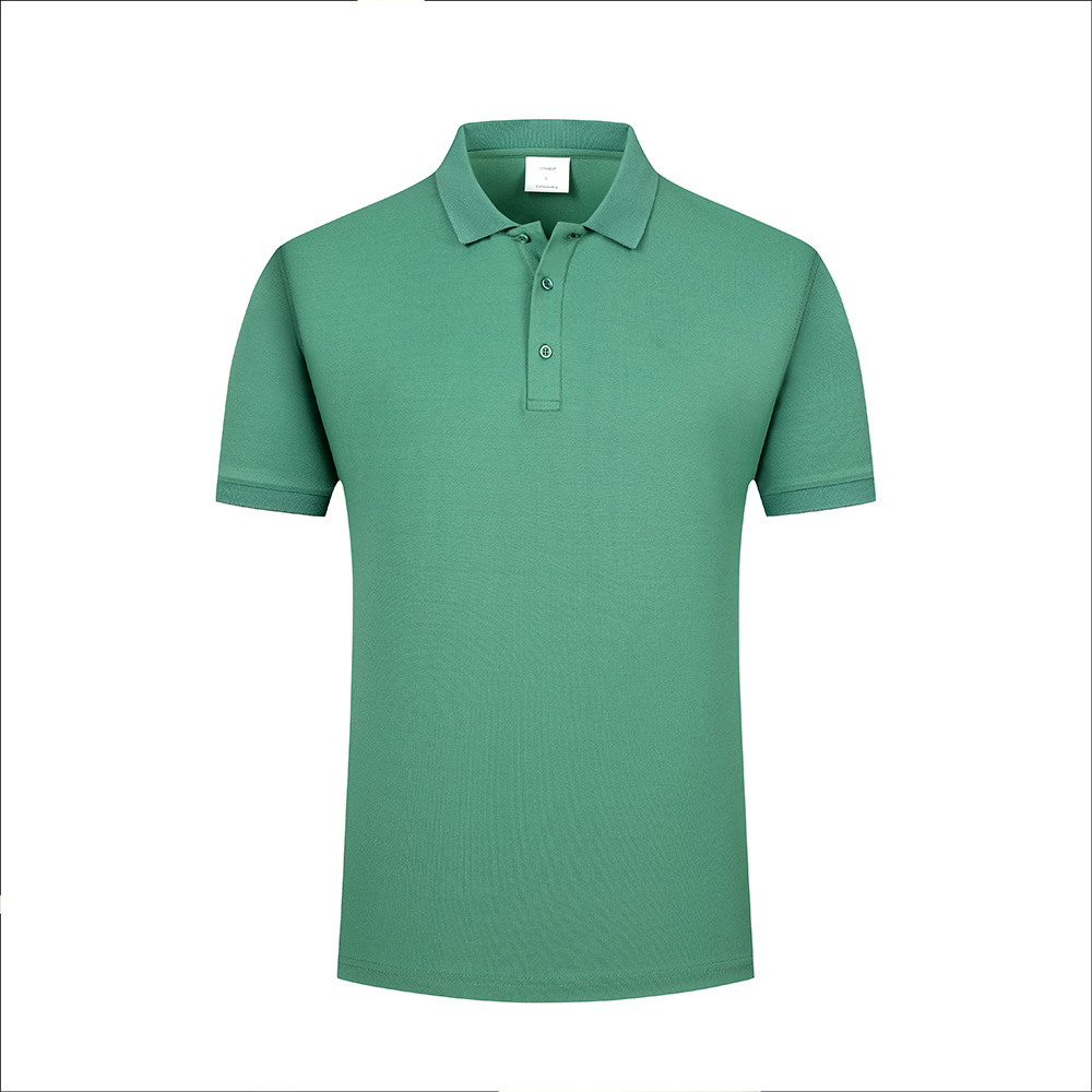 Camiseta de lana larga de amoníaco con solapa de algodón polo impresión de manga corta de verano nuevo grupo de hombres y mujeres ropa de trabajo camiseta publicitaria