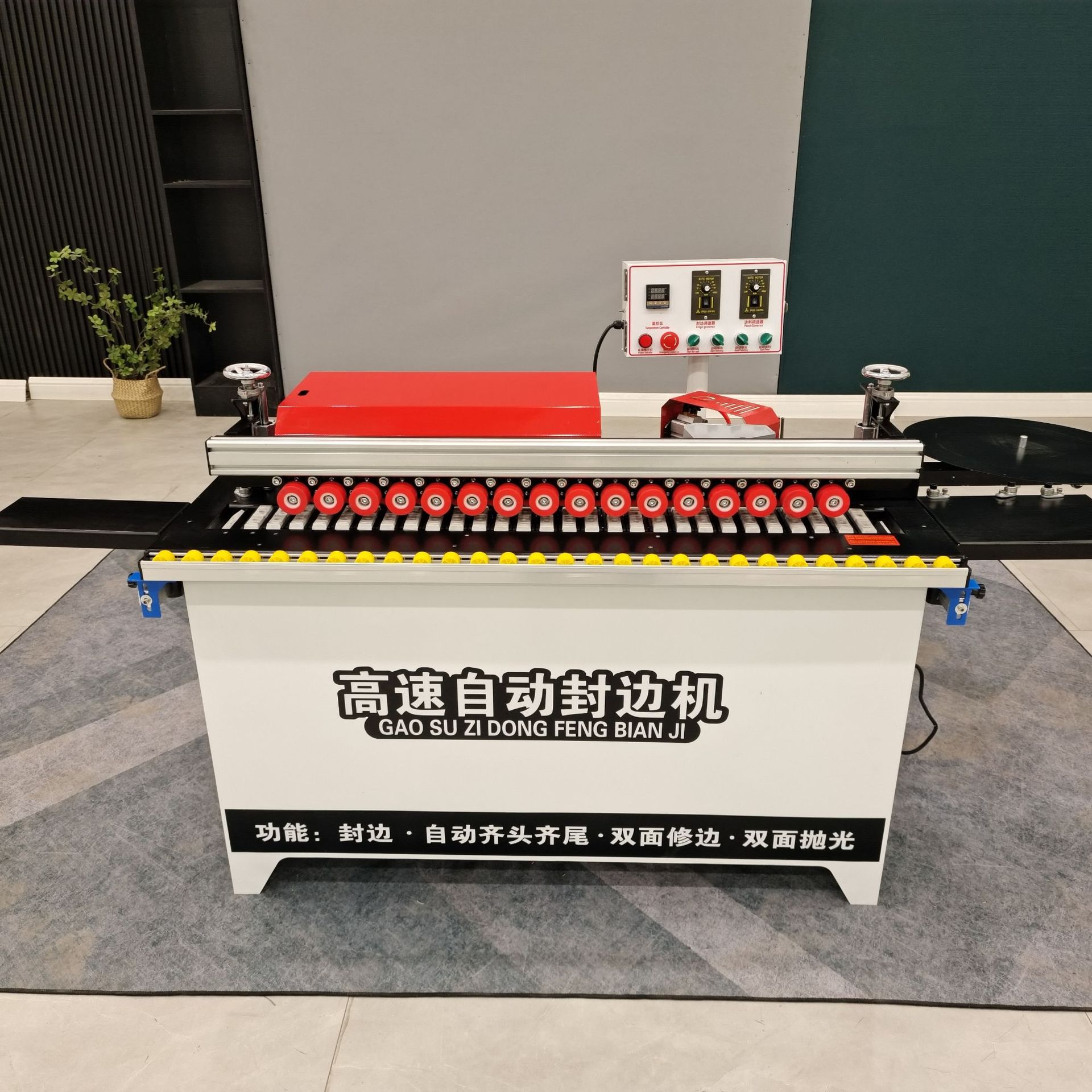 Máquina de bandas de borde Dongwei pequeña máquina de bandas de borde de alta velocidad gabinete de madera diseño muebles máquina de bandas de borde fabricante de equipos