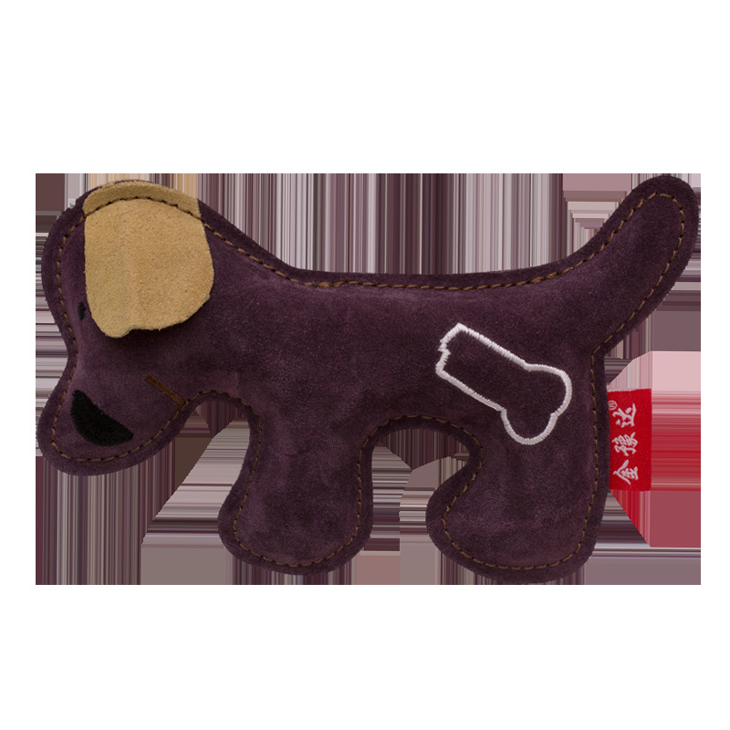 S2K pet cowhide toy dog sound bite-resistant toy puppy Teddy molar…