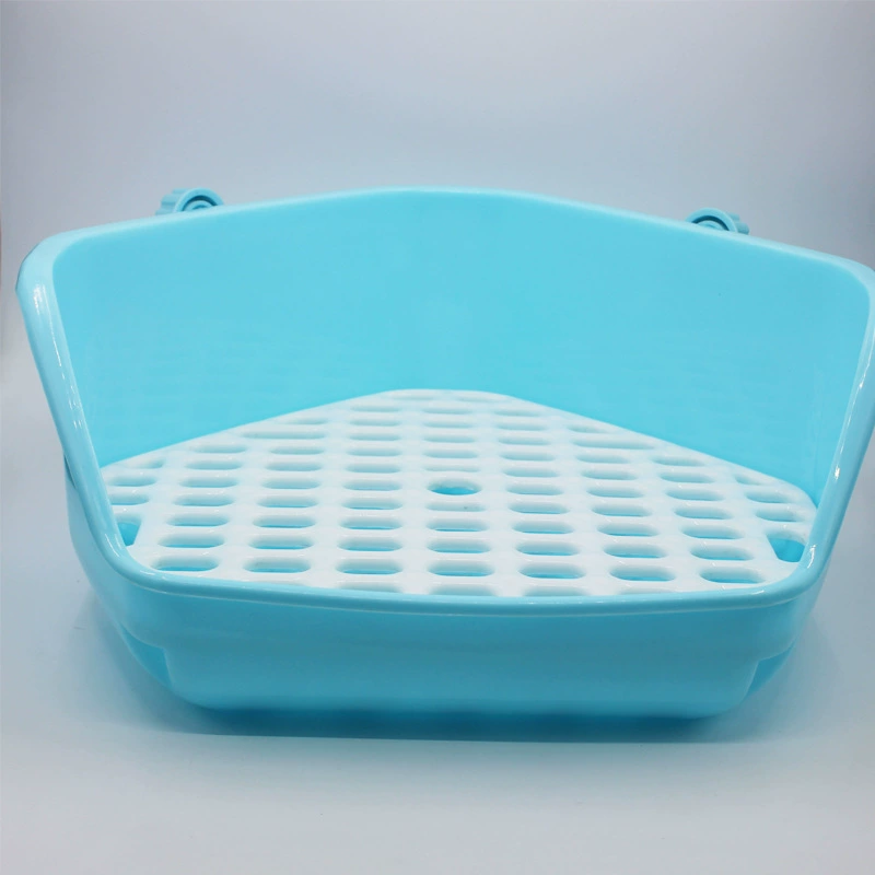 Фабрика оптовых поставок любимчика Туалет кролика легко чистить с помощью нижнего чистого туалета любимчика