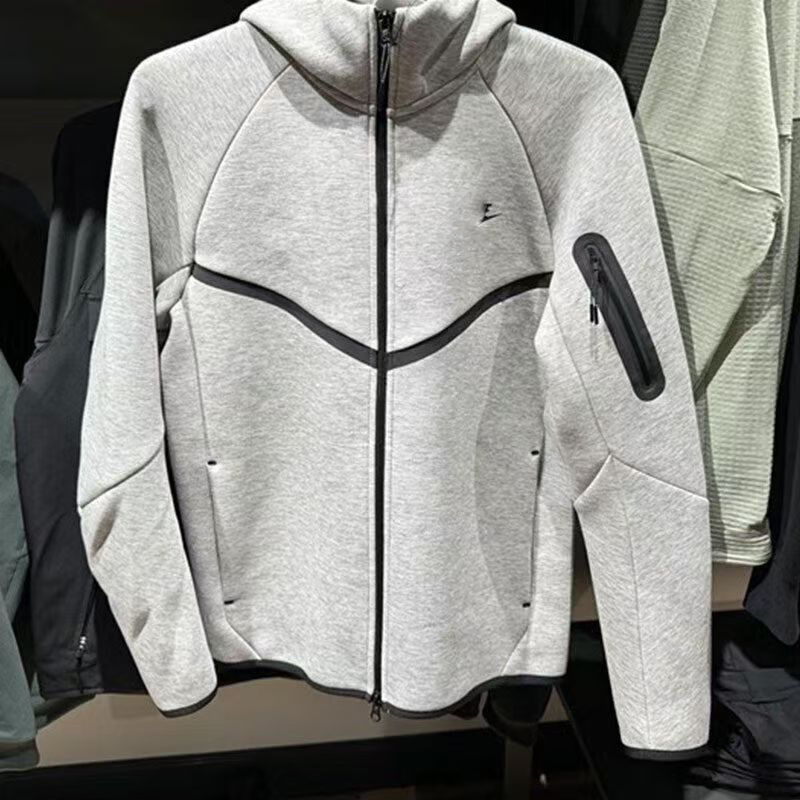Cross-border trendy casual cardigan hoodie, unisex, spring/autumn, three-stripe design, slimming jacket Cross-border trendy casual cardigan hoodie, unisex, spring/autumn, three-stripe design, slimming jacket