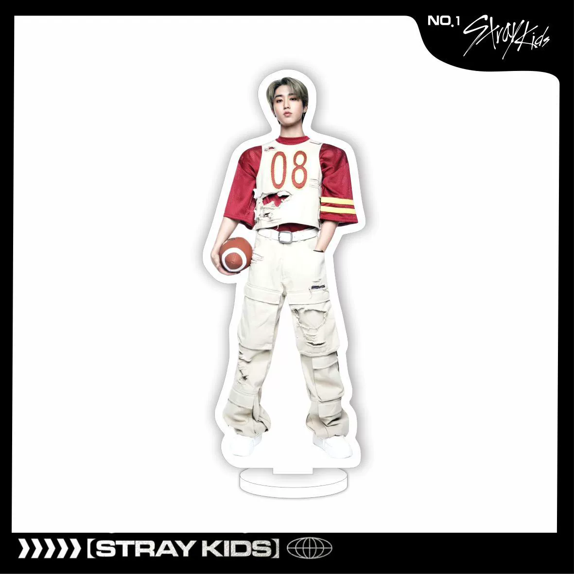 Акриловая двусторонняя фигурка (Stray Kids) 15 см — настольный коллекционный аксессуар, двусторонняя печать