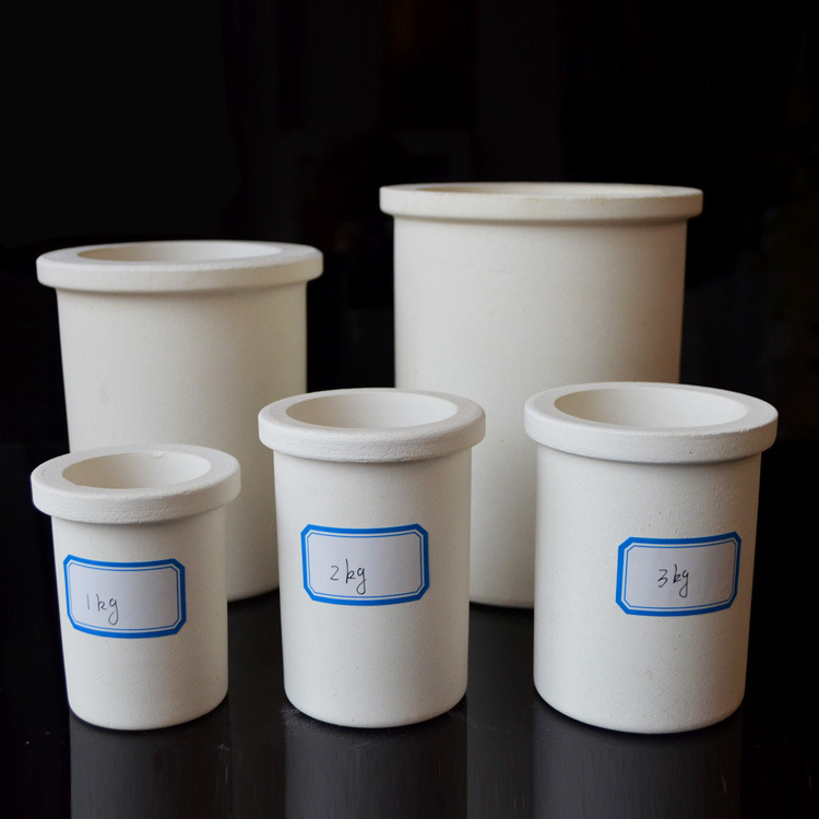 1-8公斤高纯石英坩埚，陶瓷坩埚，石英外套，石墨坩埚保护外套