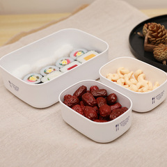 Japanese plastic food storage container, refrigerator food seal can, children's fruit box, frozen storage box, storage box