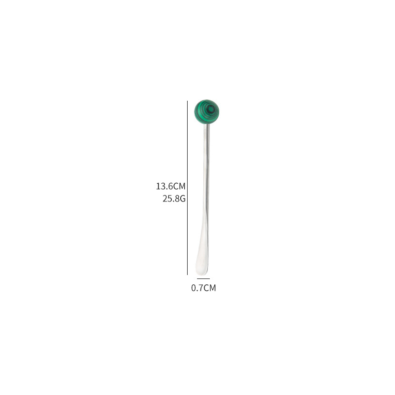 13cm 스푼 말차볼