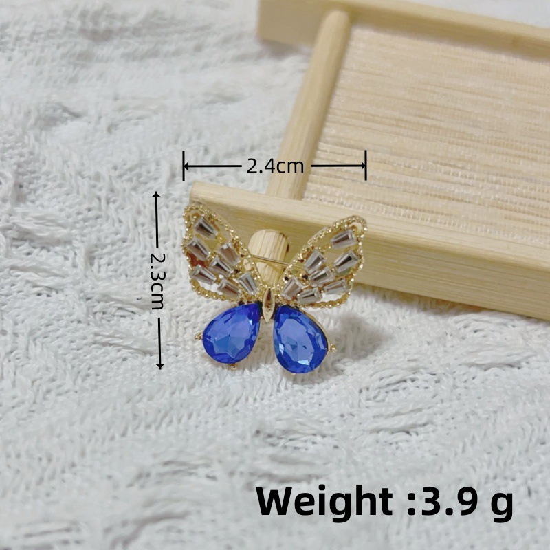 Elegante Schmetterling Brosche Für Damen Hochwertiges Accessoire_voghion.com